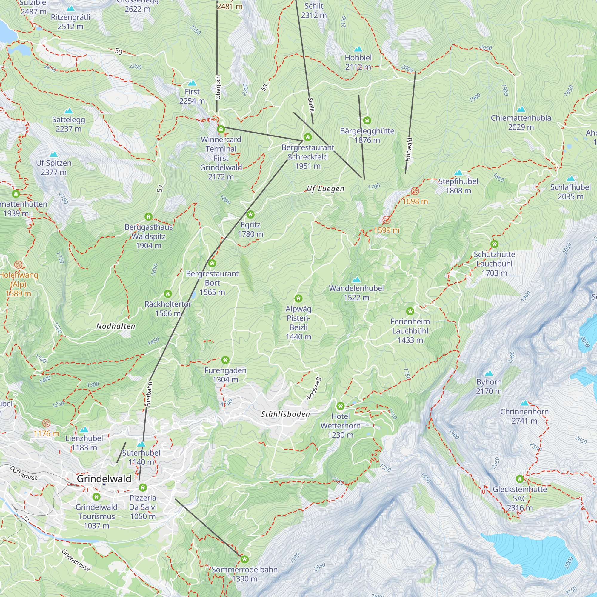 Alpwäg Pisten-Beizli map