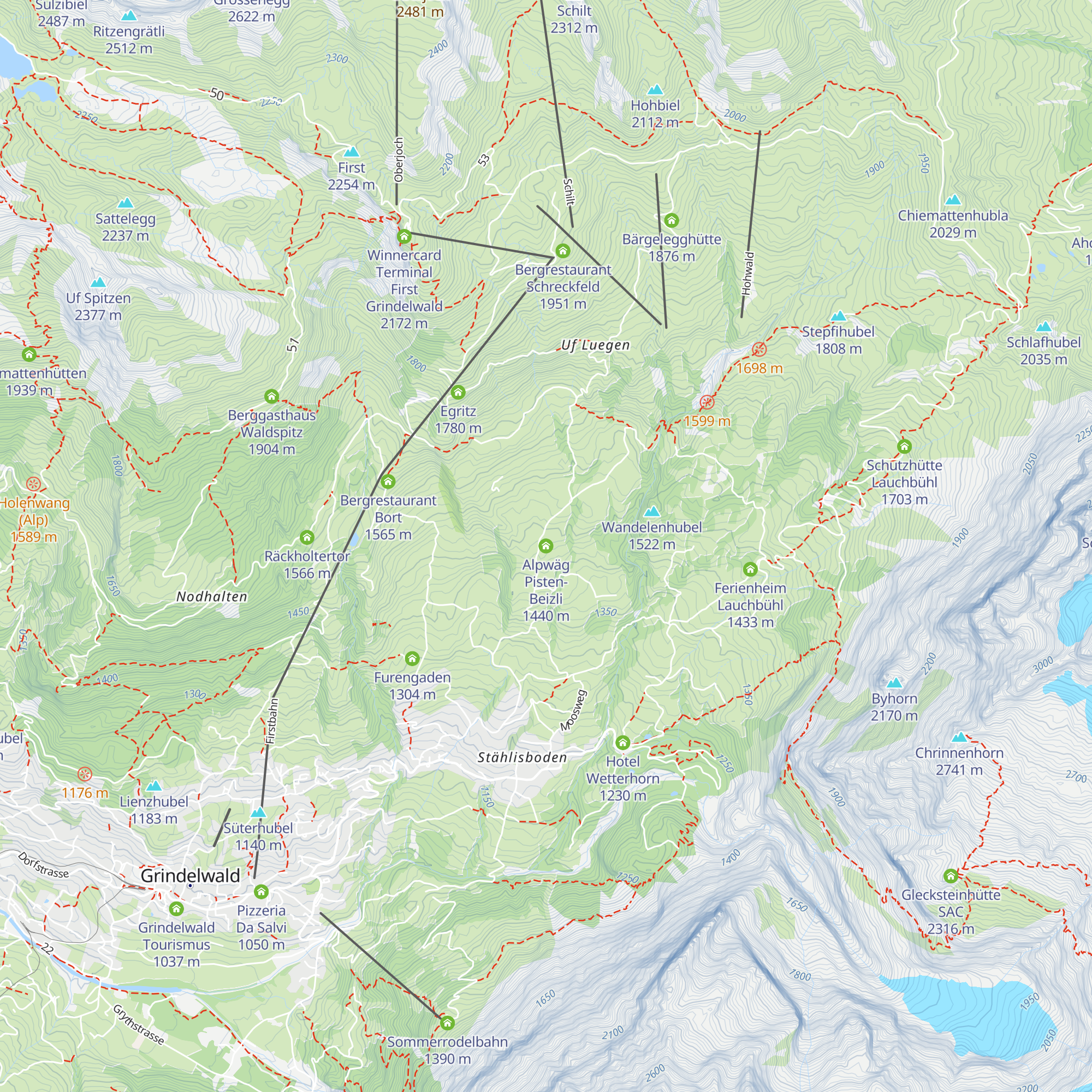Alpwäg Pisten-Beizli map
