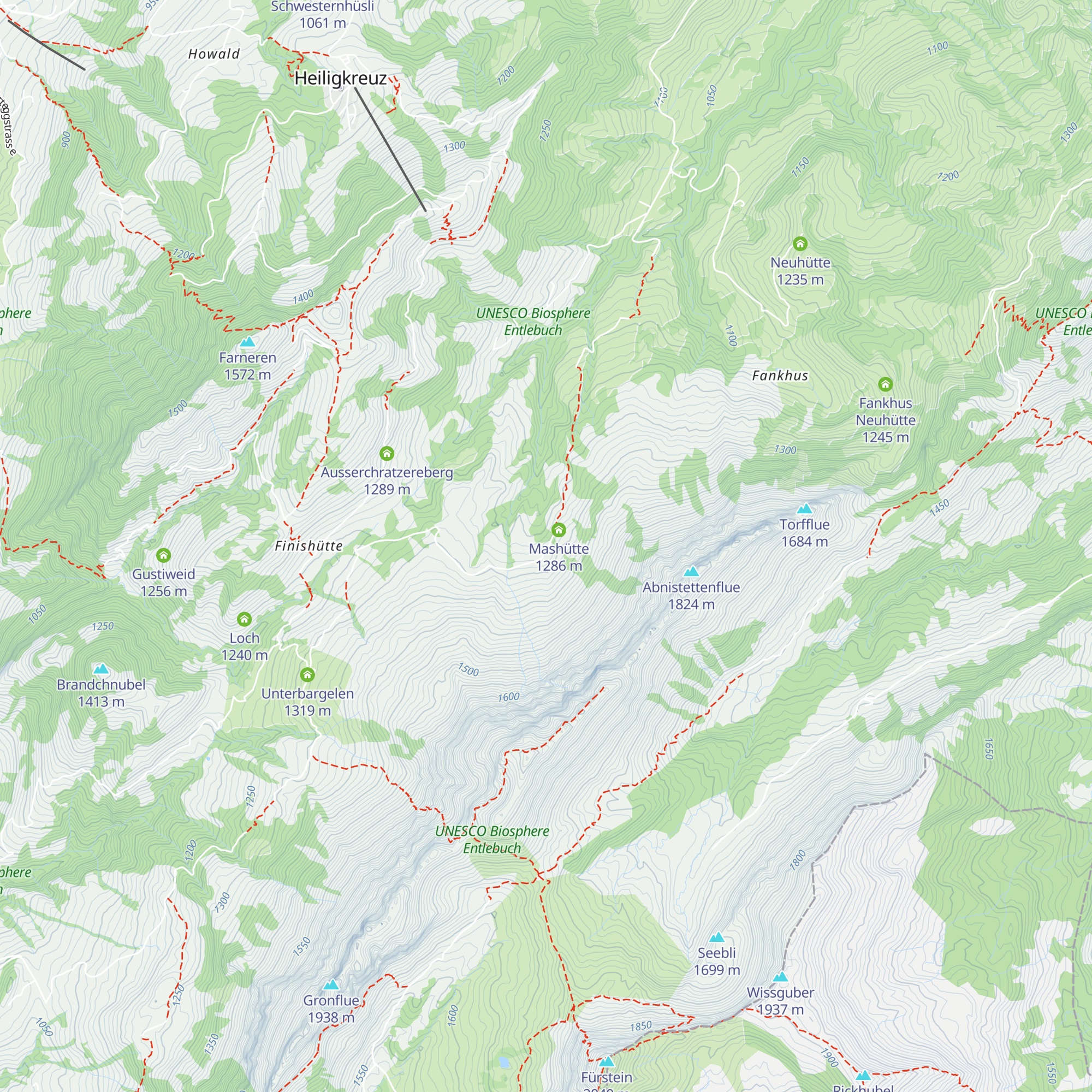 Käserei Engenlauenen-Alp map
