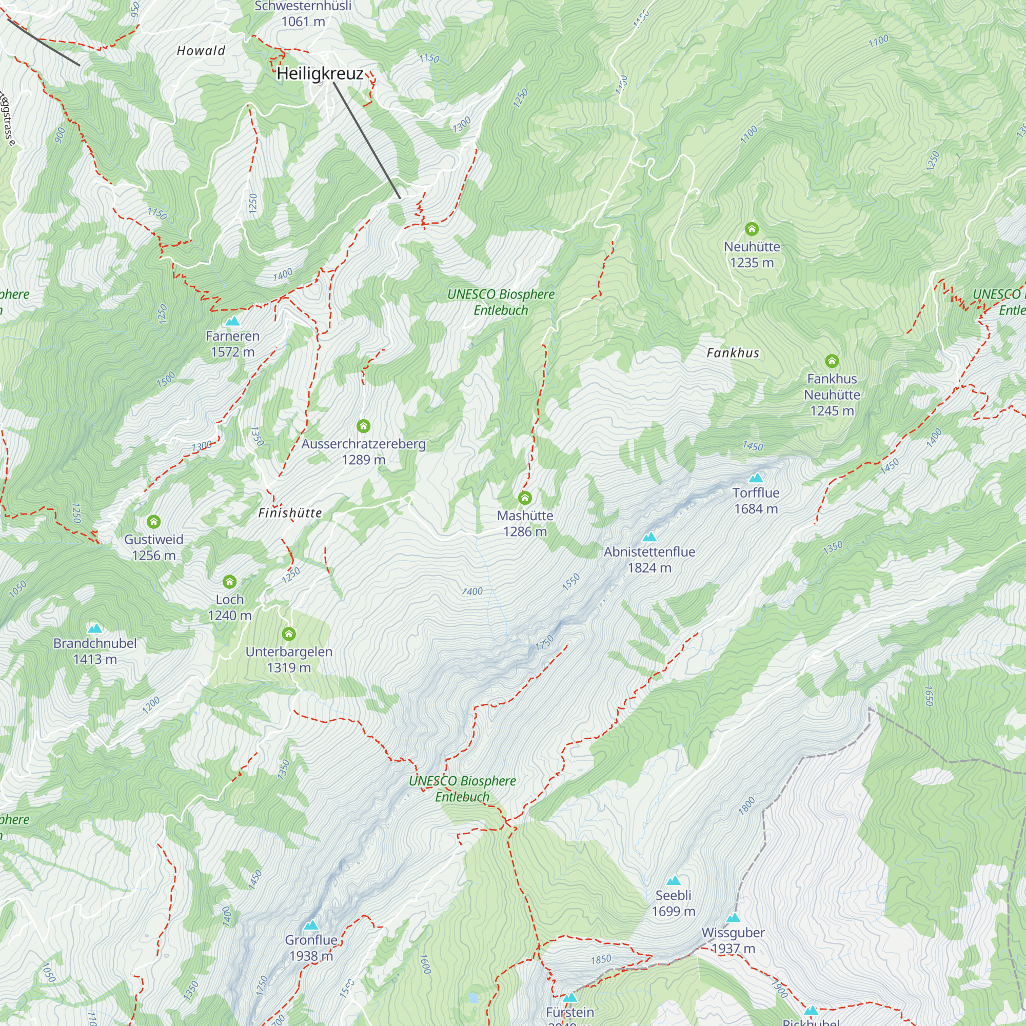 Käserei Engenlauenen-Alp map