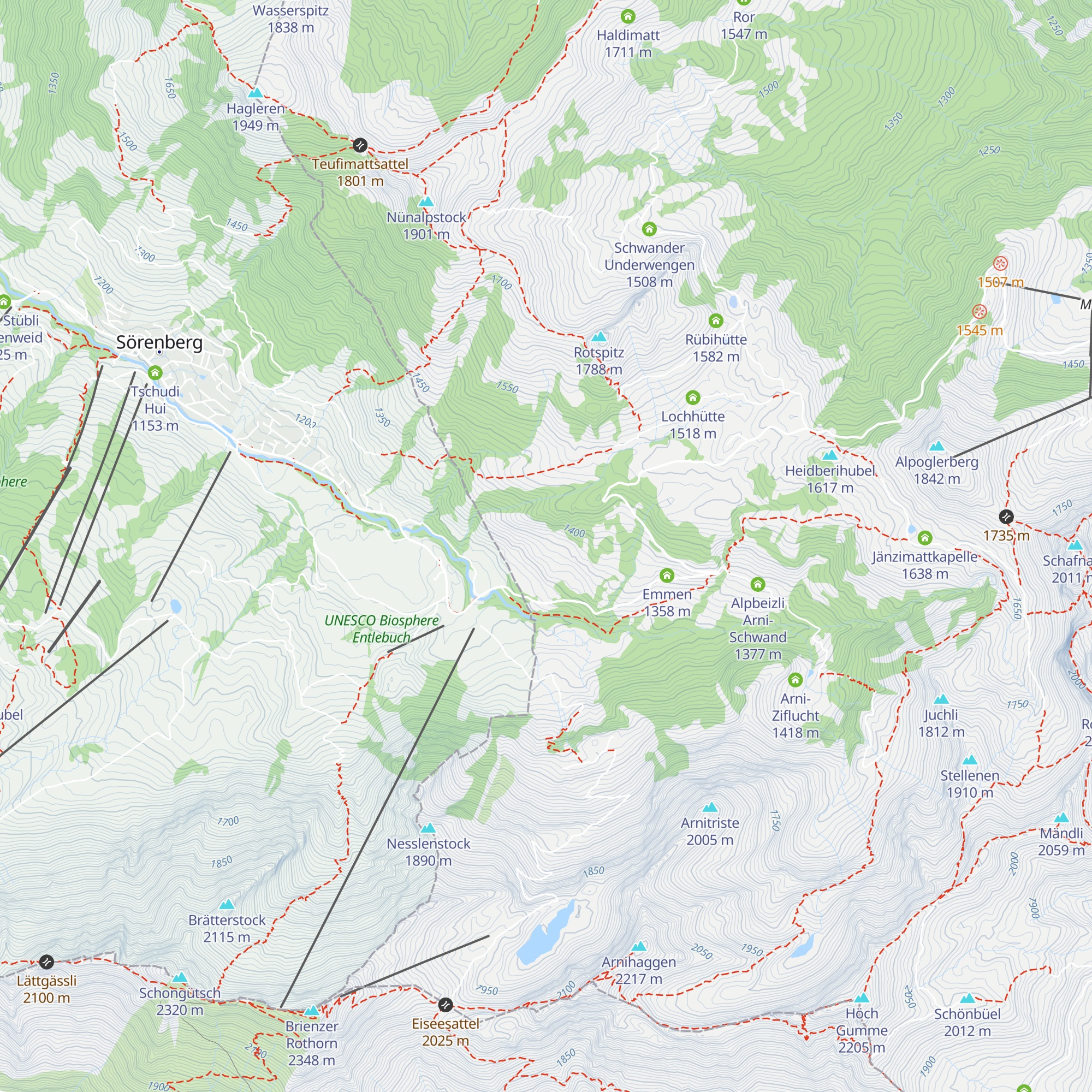Stafelschwand map