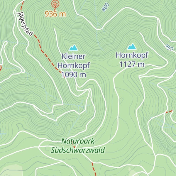 Map of Herzhütte