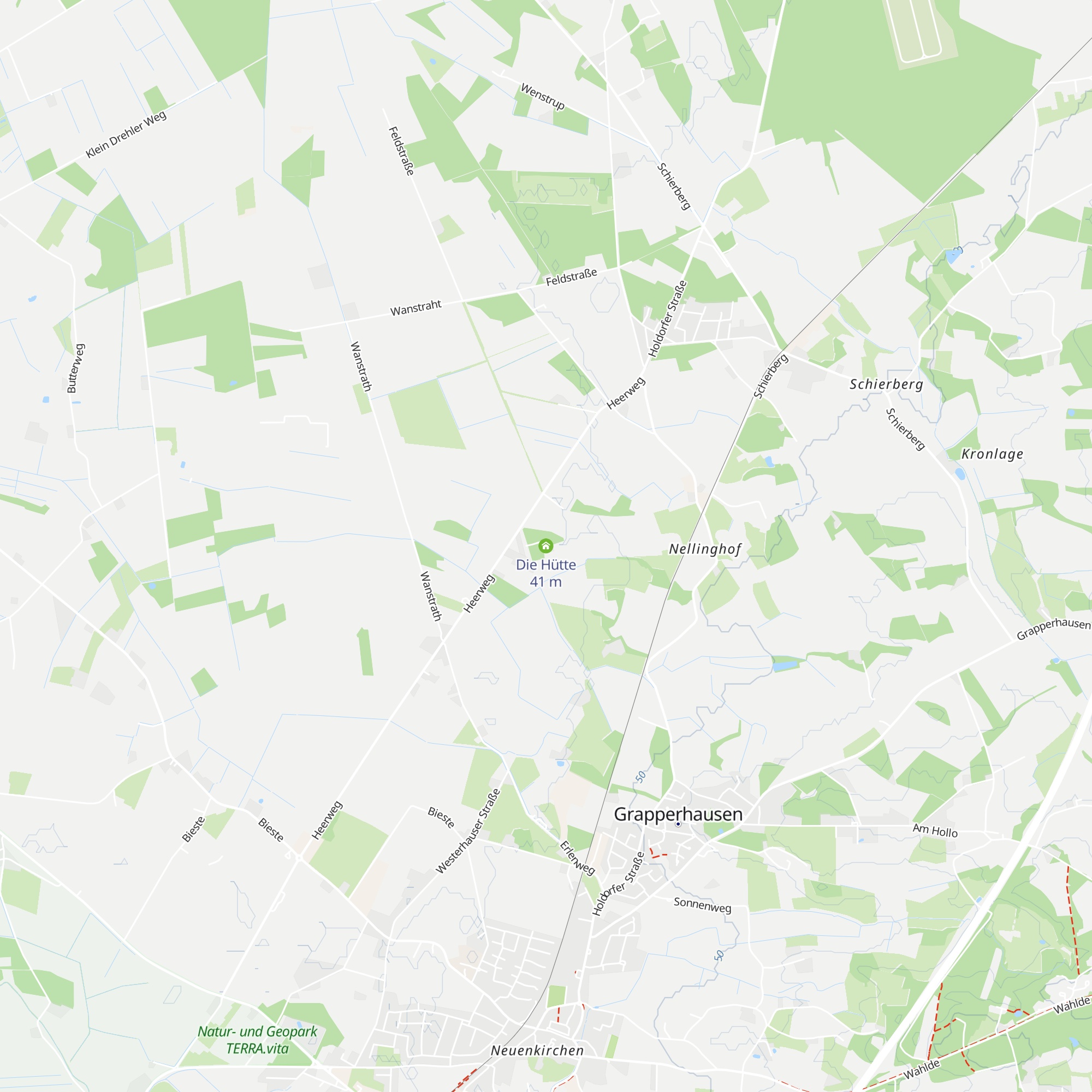 Die Hütte map