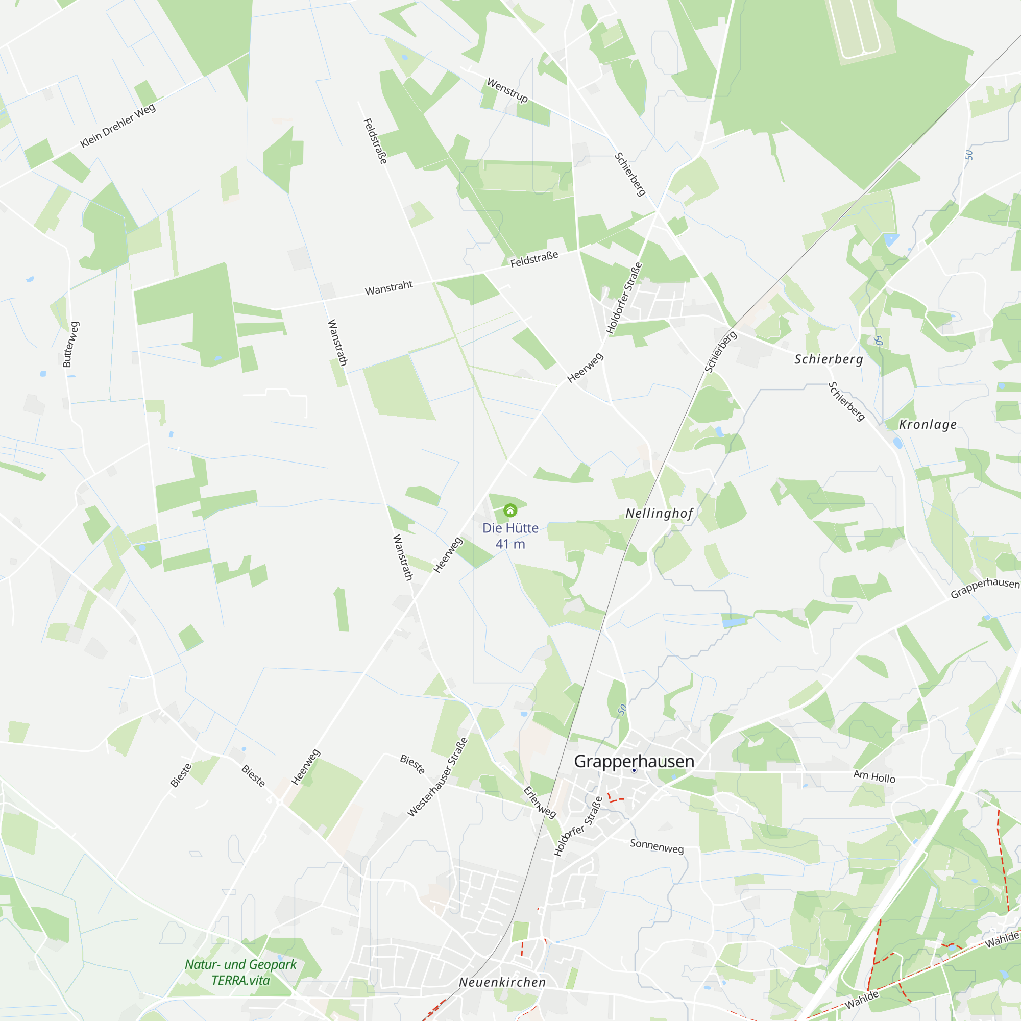 Die Hütte map