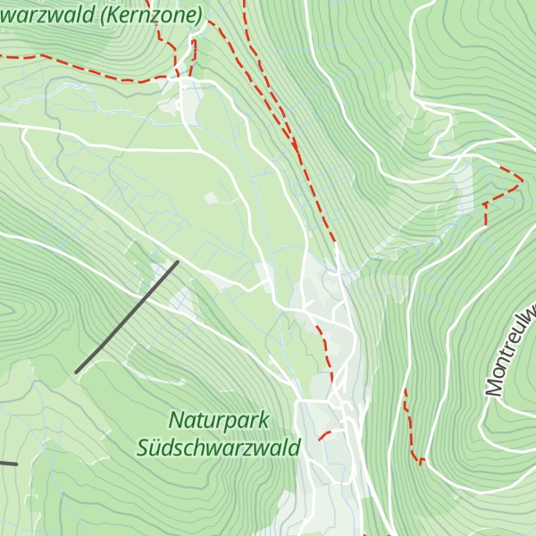 Map of Vesperhütte