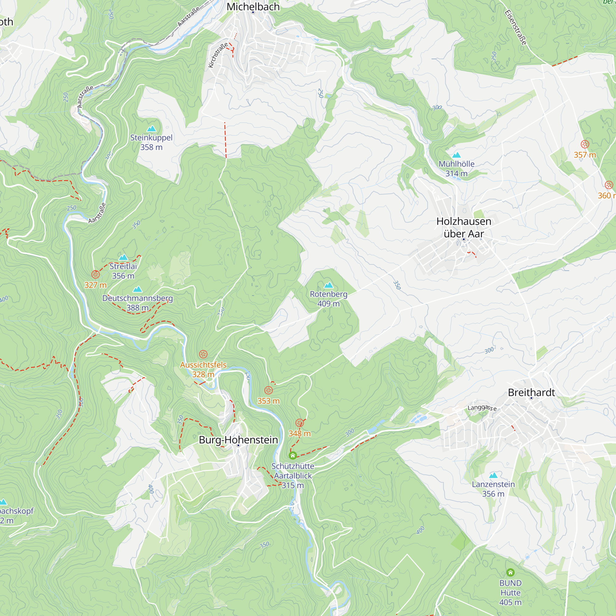 Jagdhütte Barth map