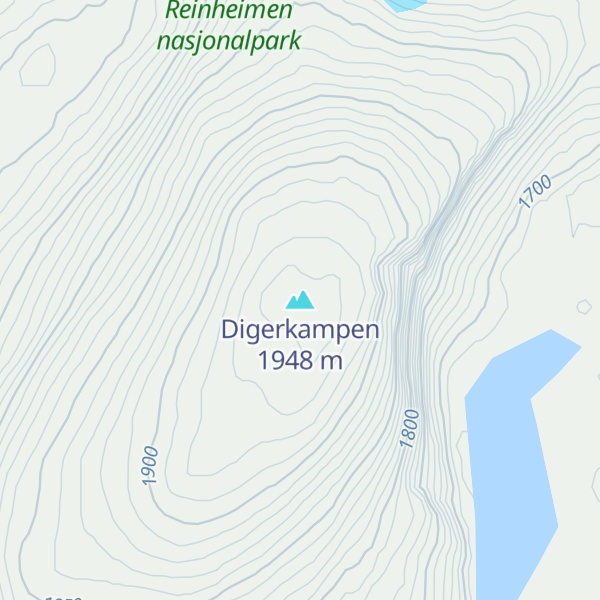 Map of Digerkampen