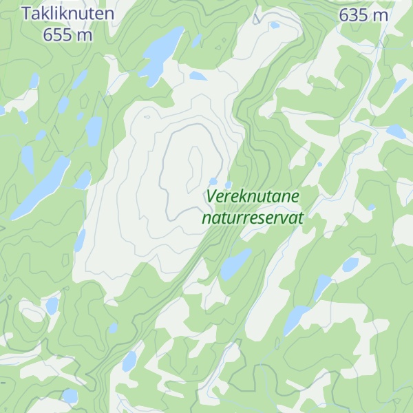 Map of Kjøvaldsli