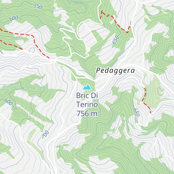 Map of Bric Di Terino