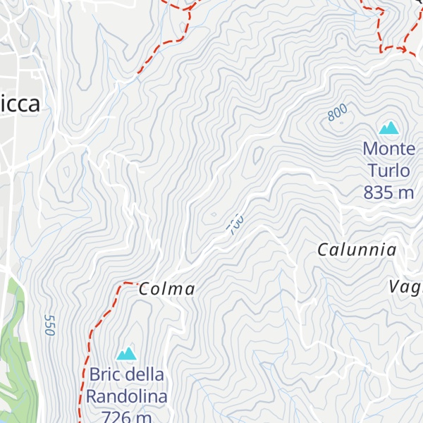 Map of Roc dal Dej