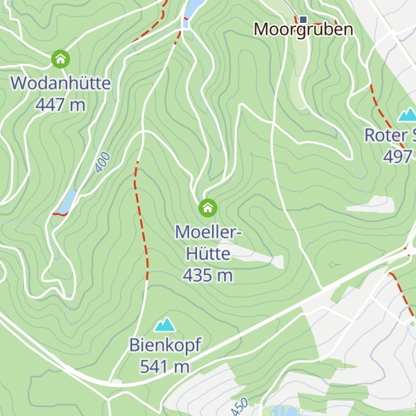Map of Moeller-Hütte
