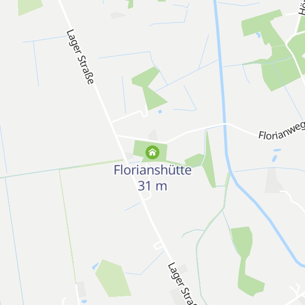 Map of Florianshütte