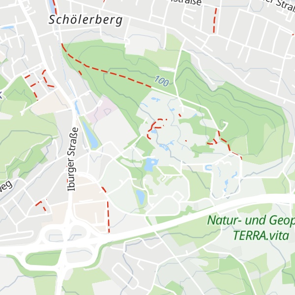 Map of Schöler Berg