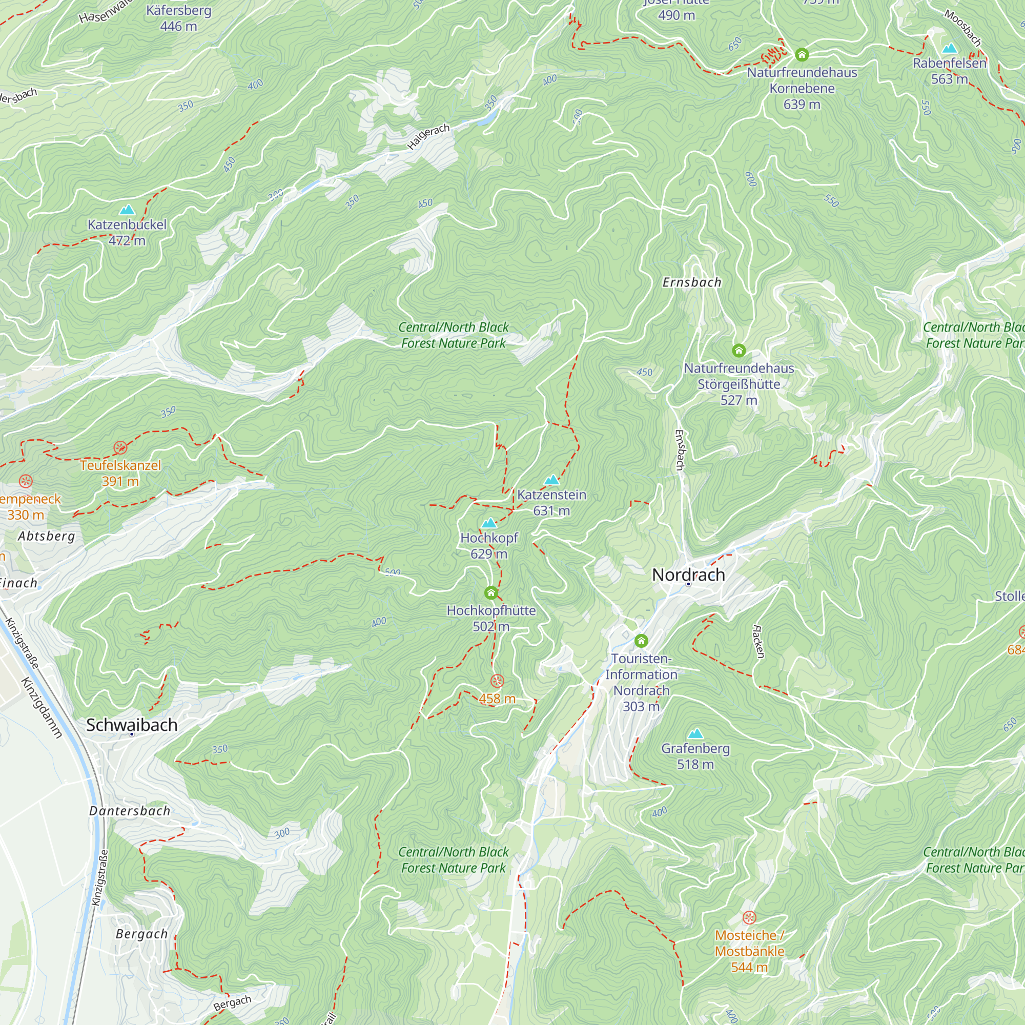 Lärchenhütte map