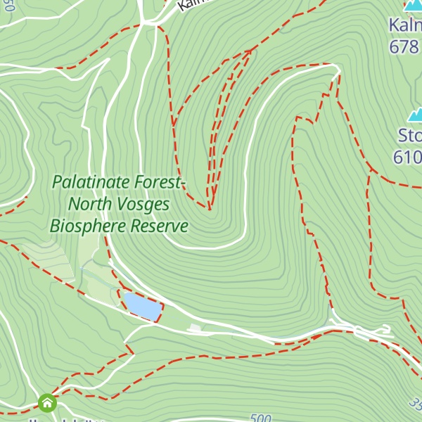 Map of Hüttenberghütte