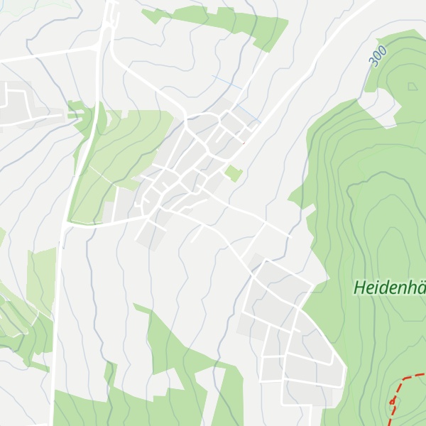 Map of Grillhütte Hangenmeilingen