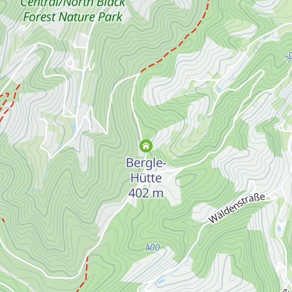 Map of Bergle-Hütte