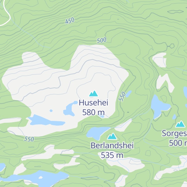 Map of Husehei