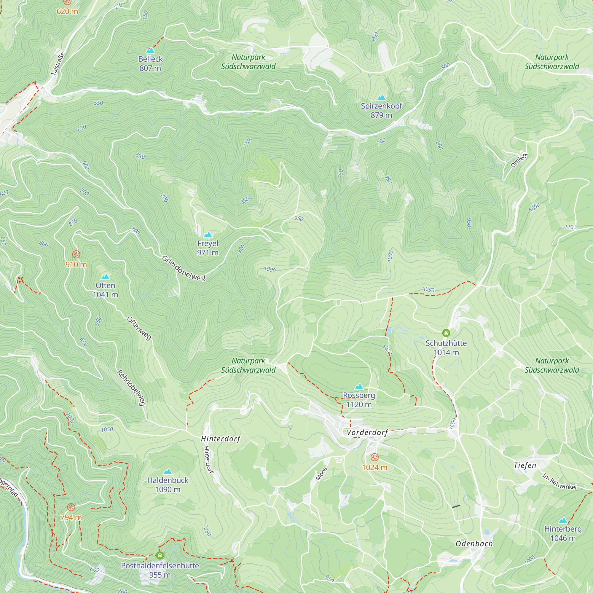 Bäuerleshütte map