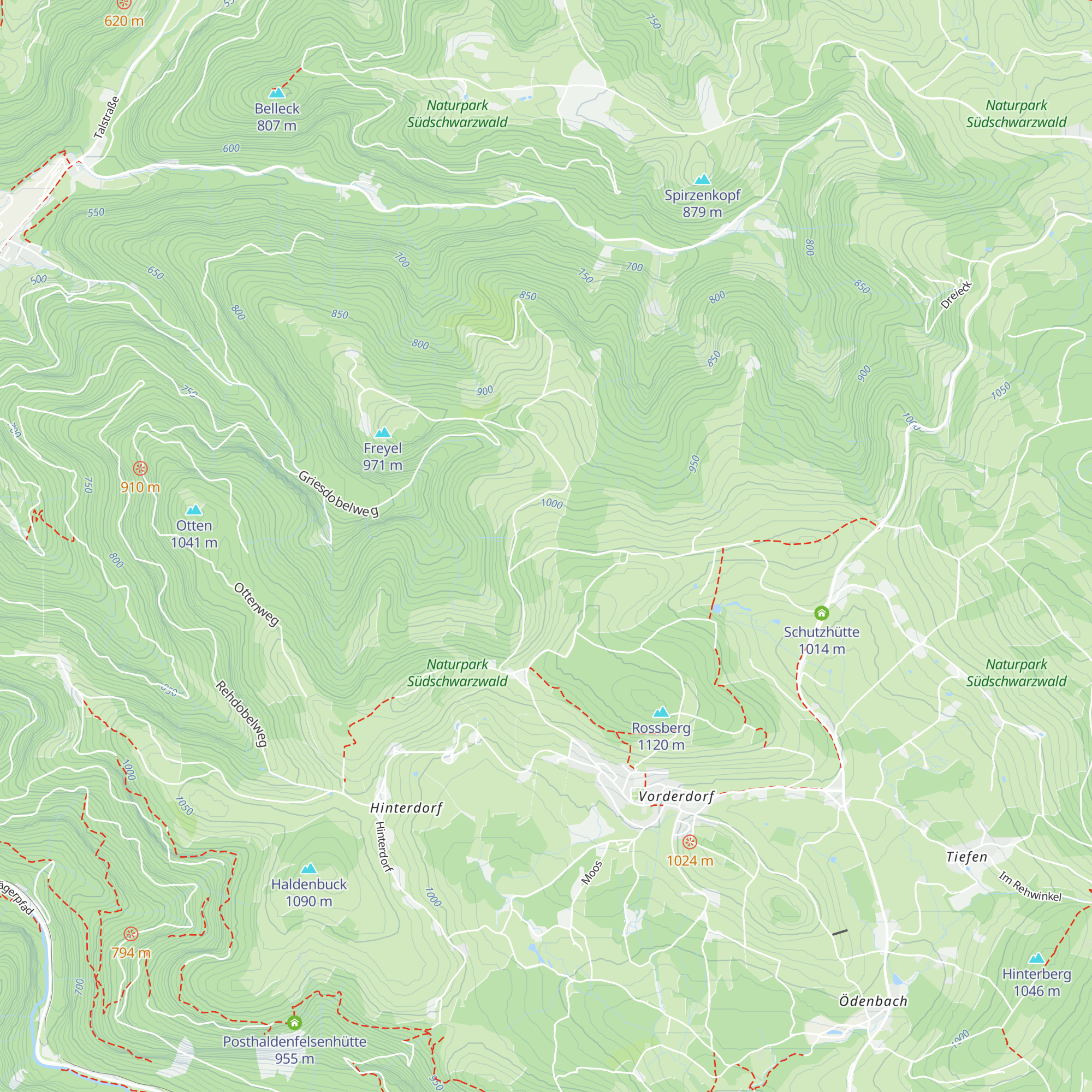 Bäuerleshütte map