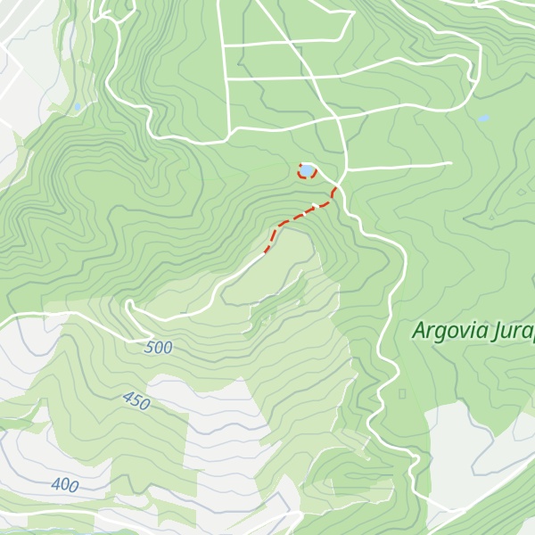 Map of Heuberg