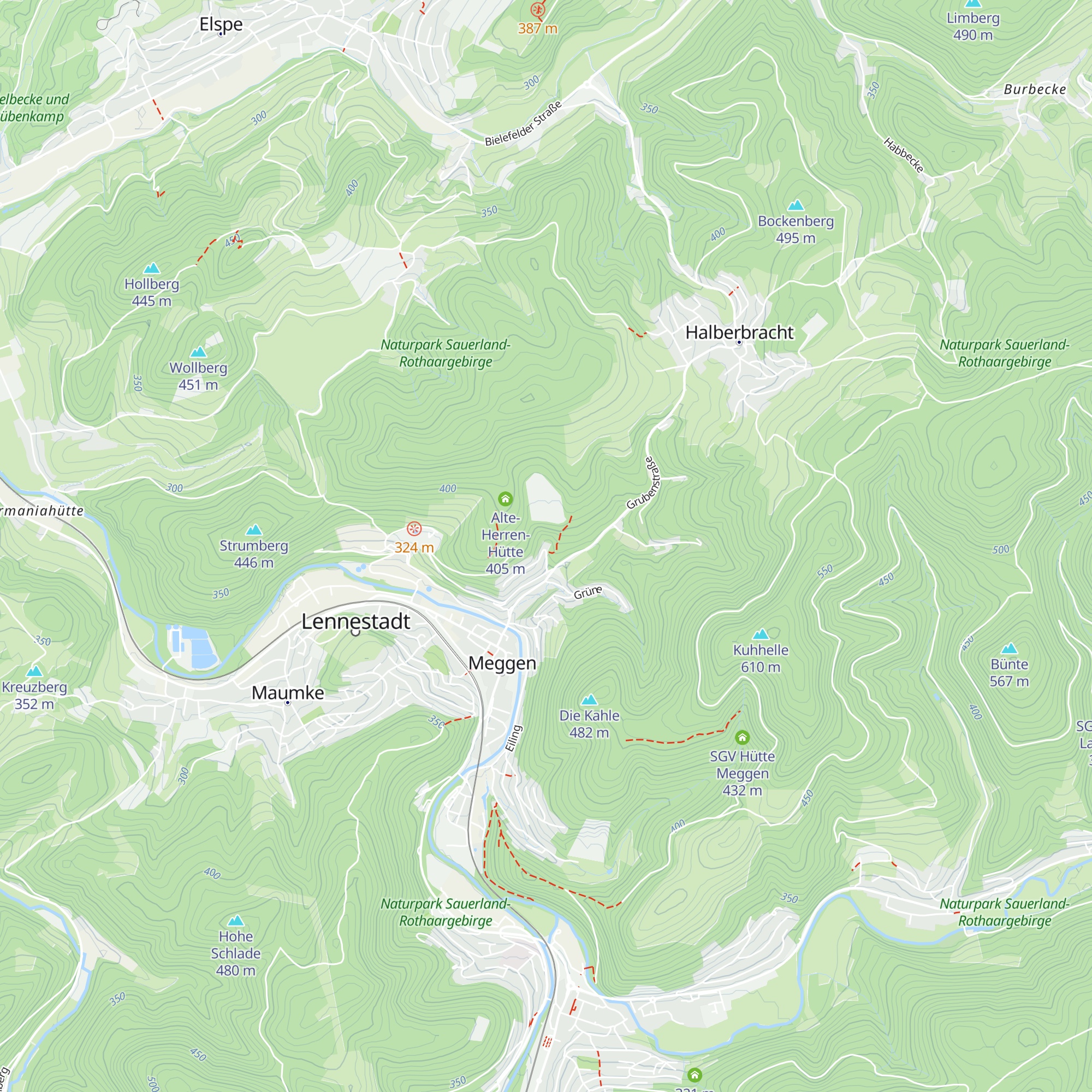 Heinrich-Heine-Hütte map