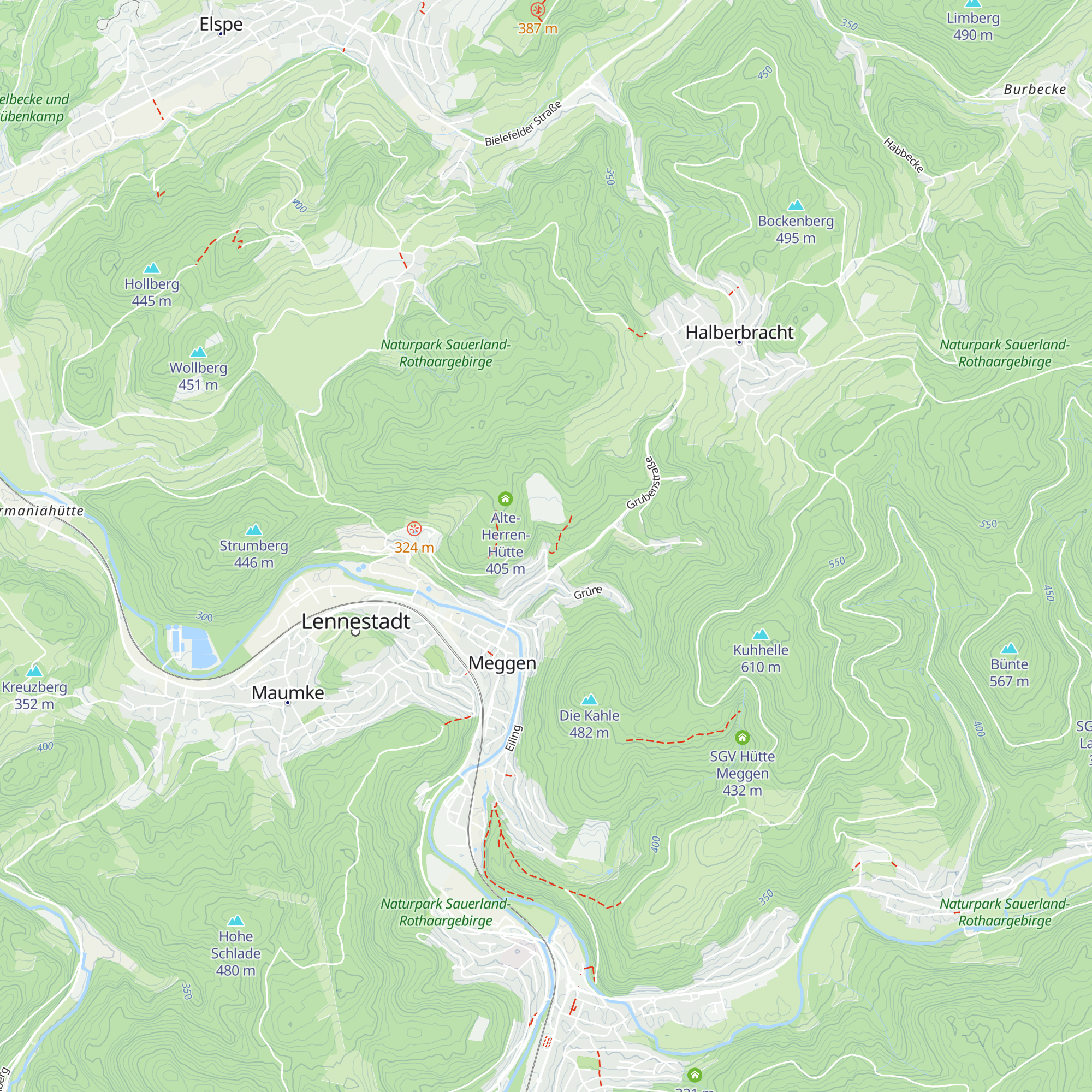 Heinrich-Heine-Hütte map