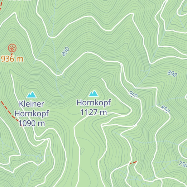 Map of Hornkopf