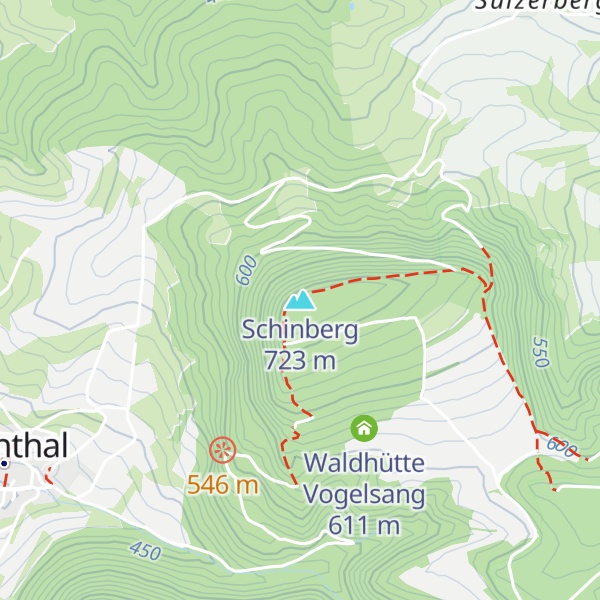 Map of Schinberg