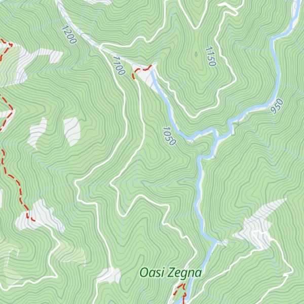 Map of Dosso dell'Asino