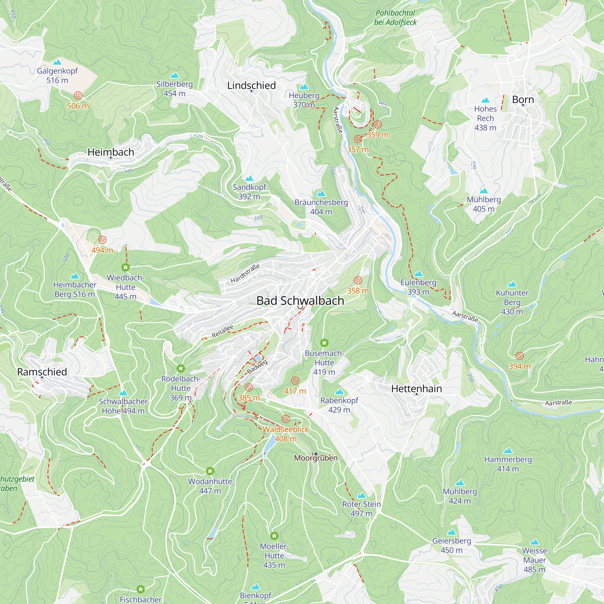 Tourist-Information map