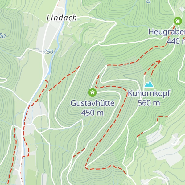 Map of Gustavhütte
