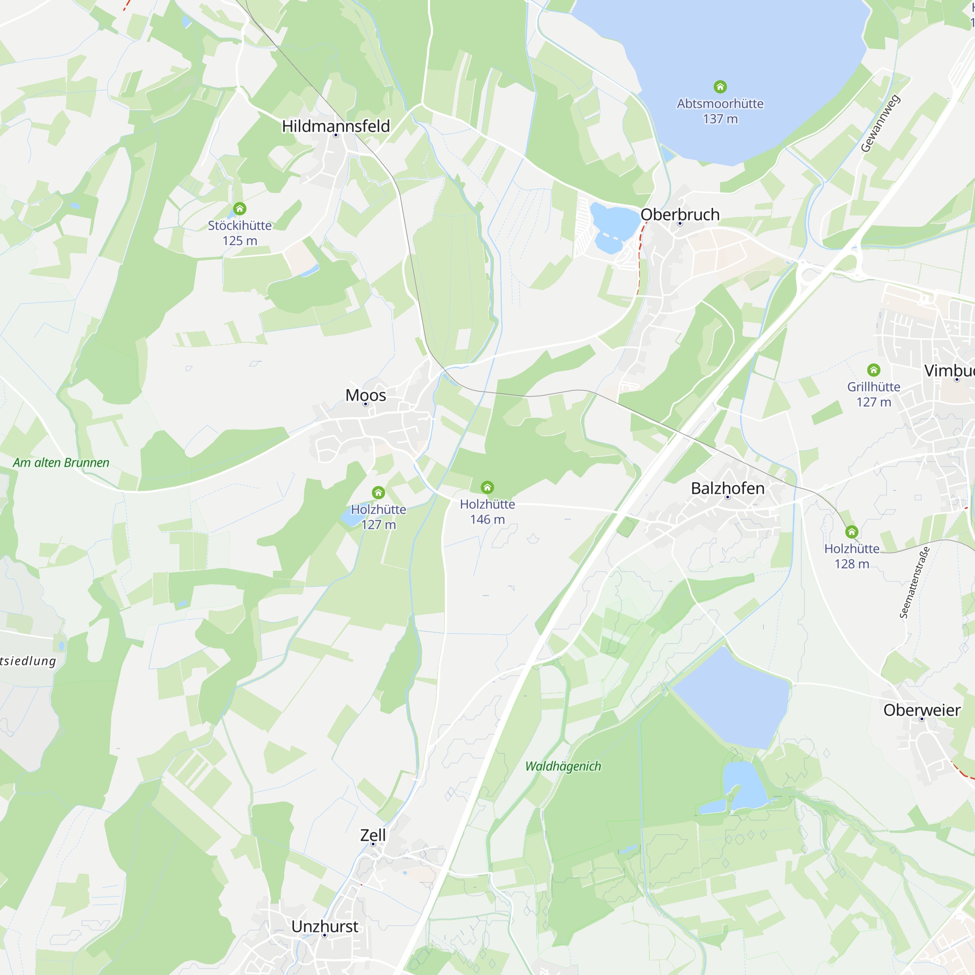 Holzhütte map