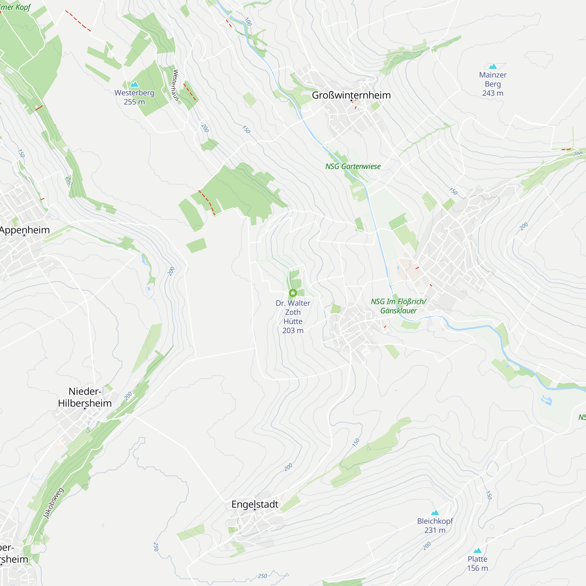 Dr. Walter Zoth Hütte map