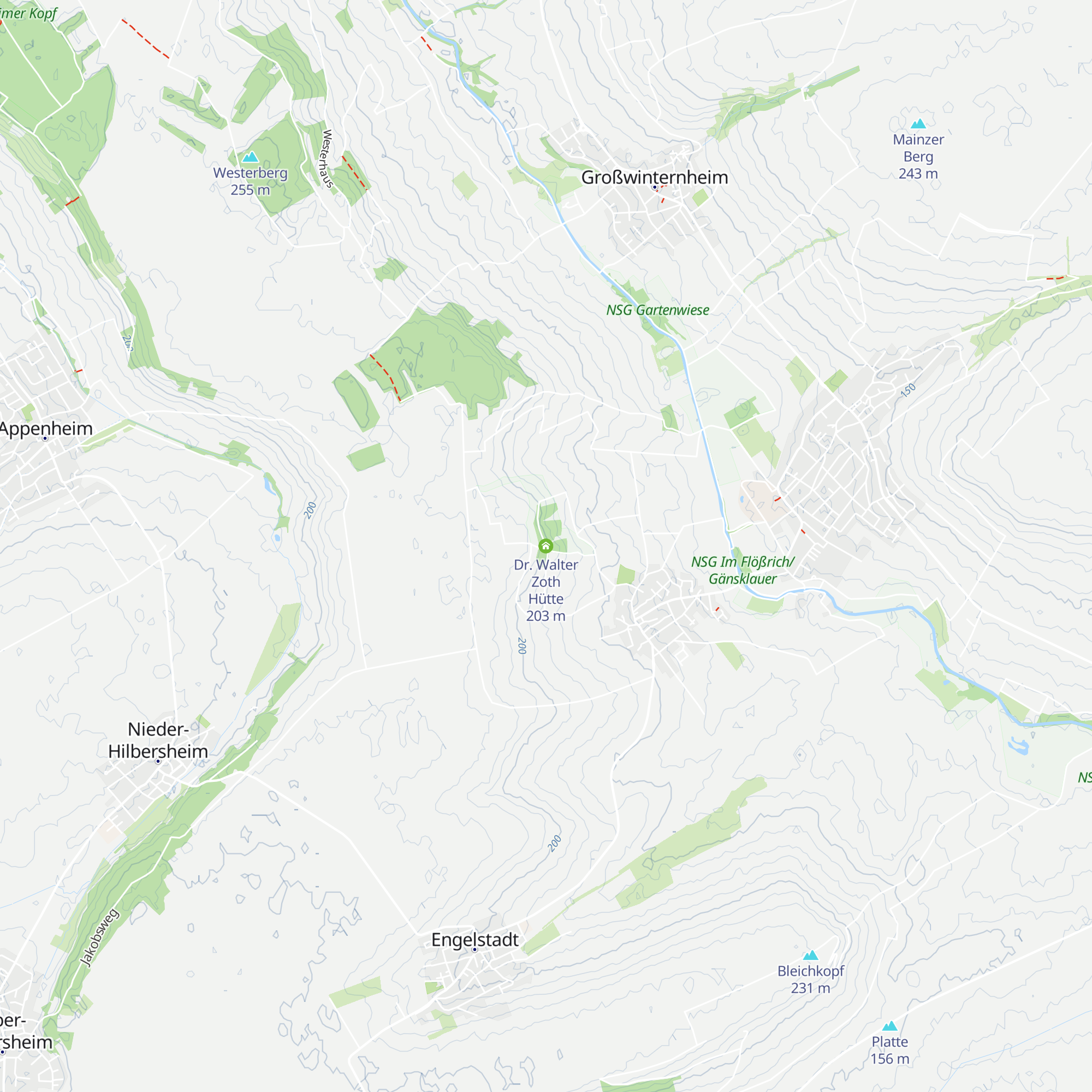 Dr. Walter Zoth Hütte map