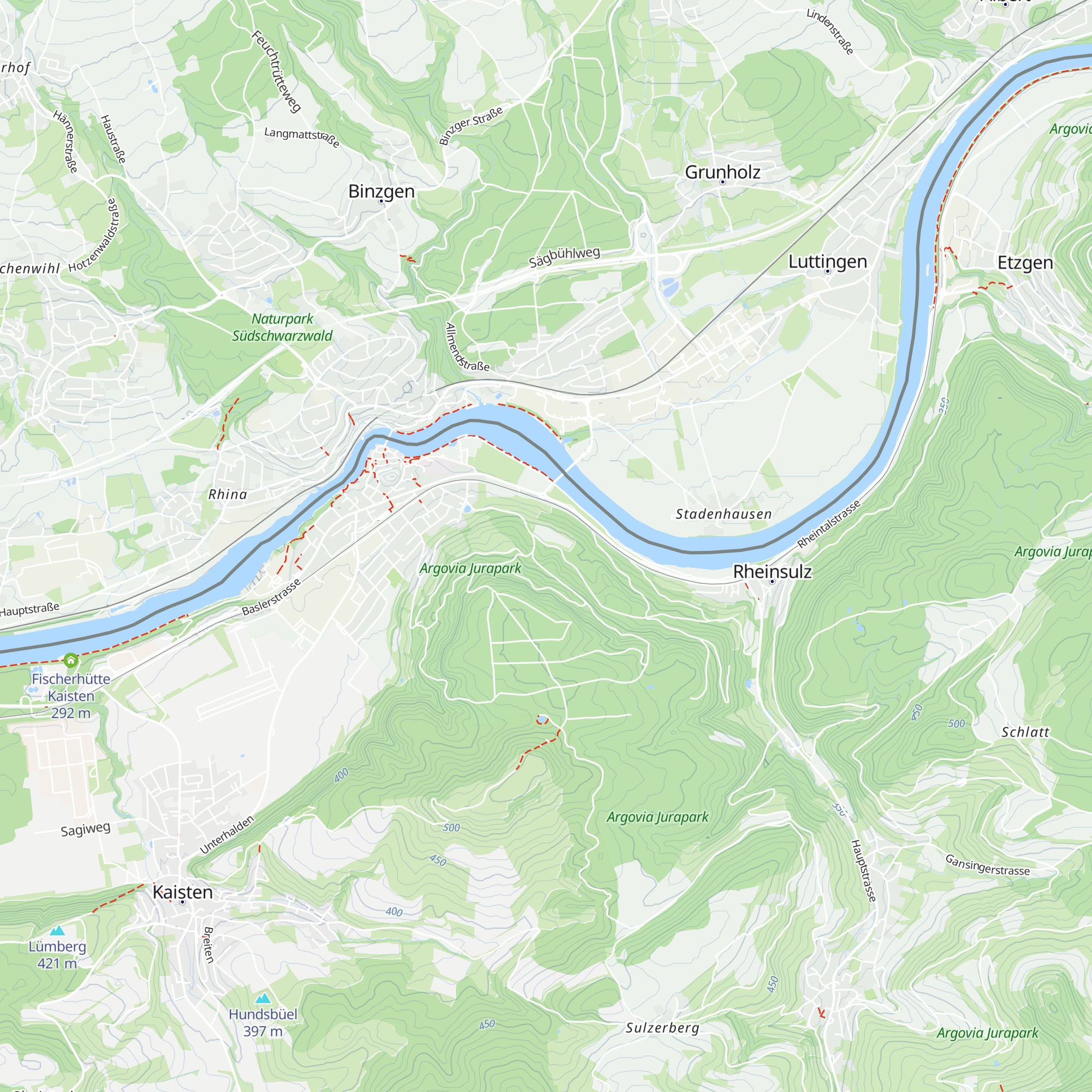 Sulgerhütte map
