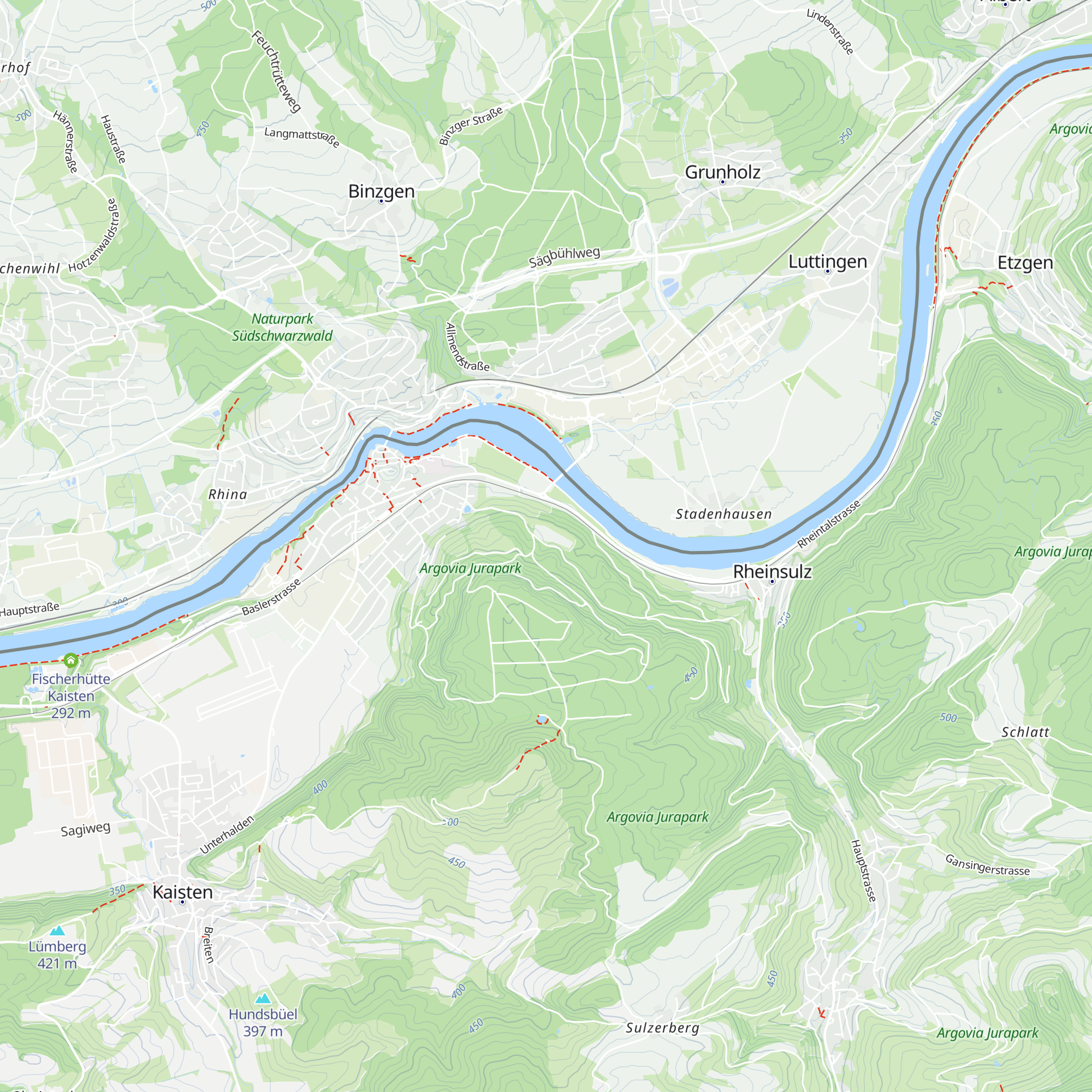 Sulgerhütte map