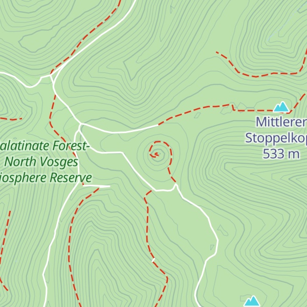Map of Hinterer Stoppelkopf