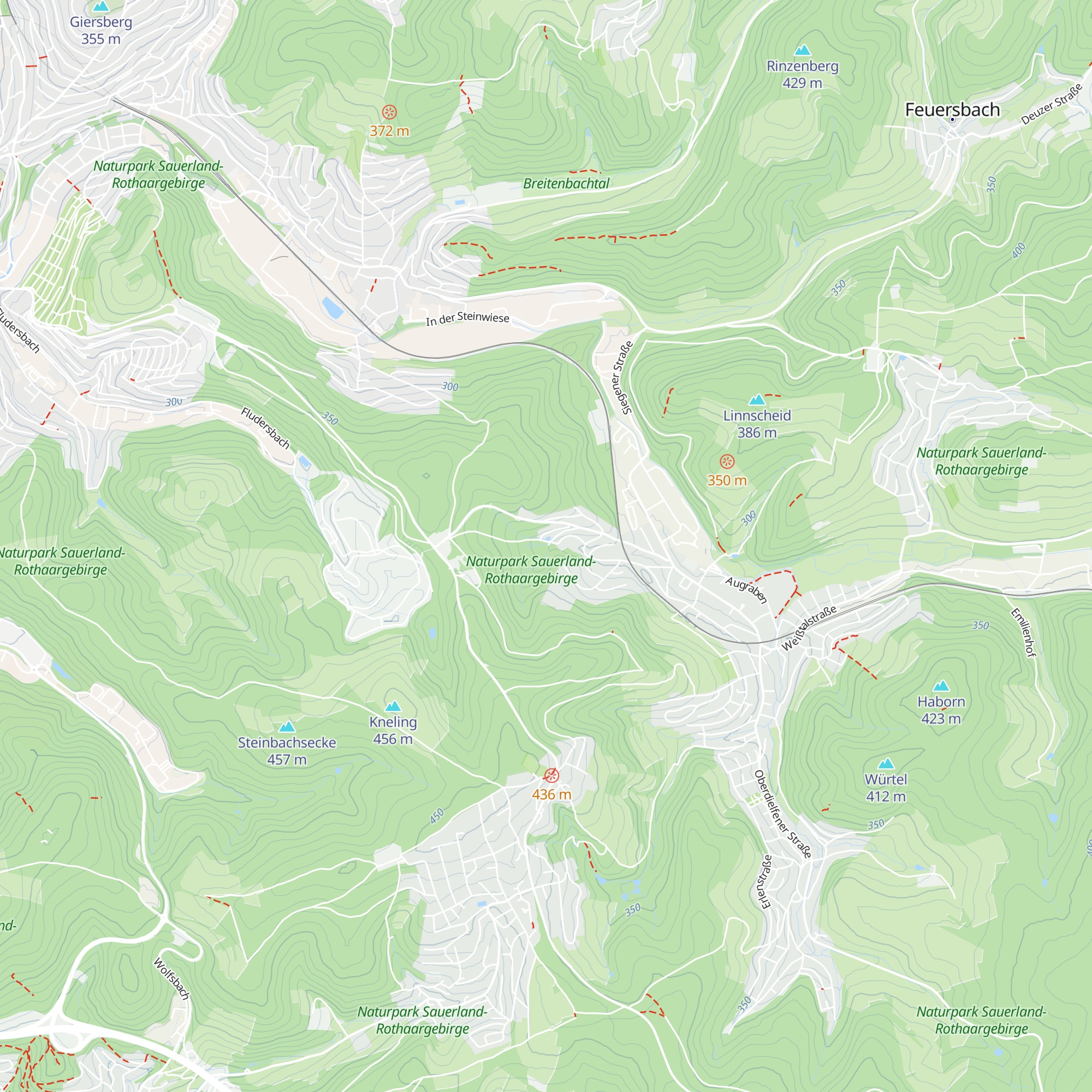 Silcher-Hütte map