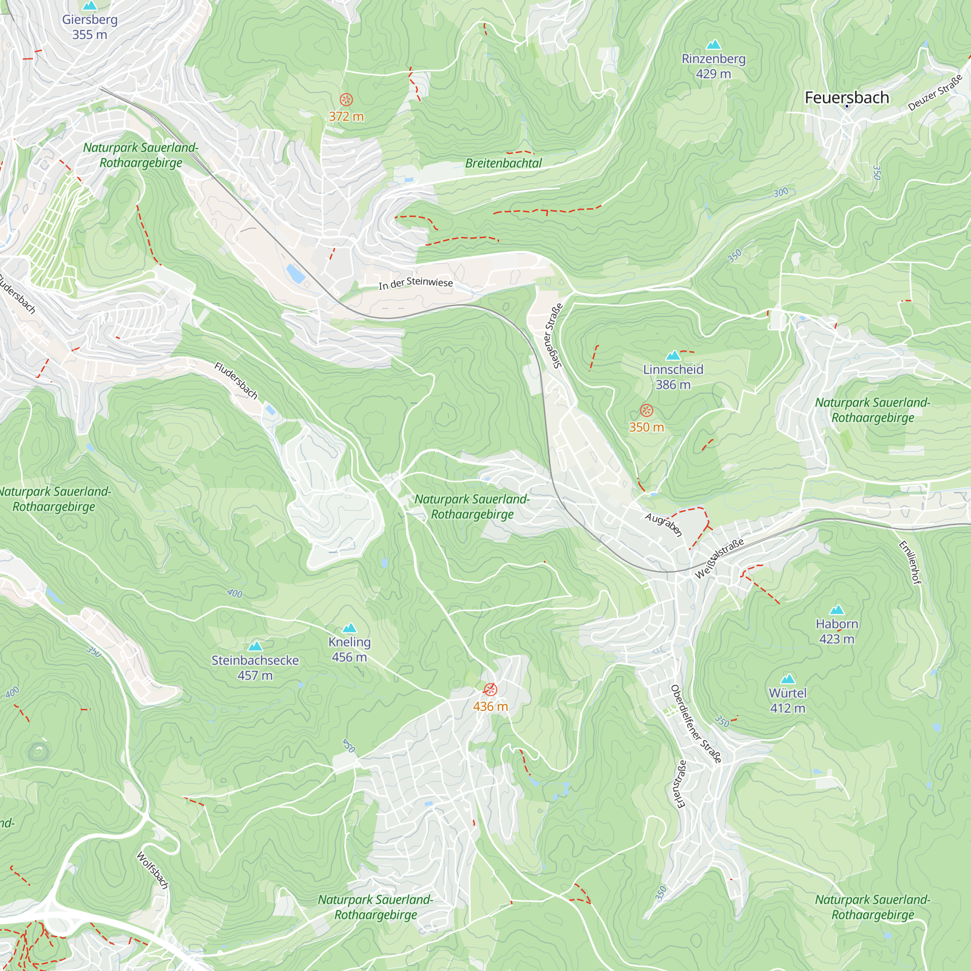 Silcher-Hütte map