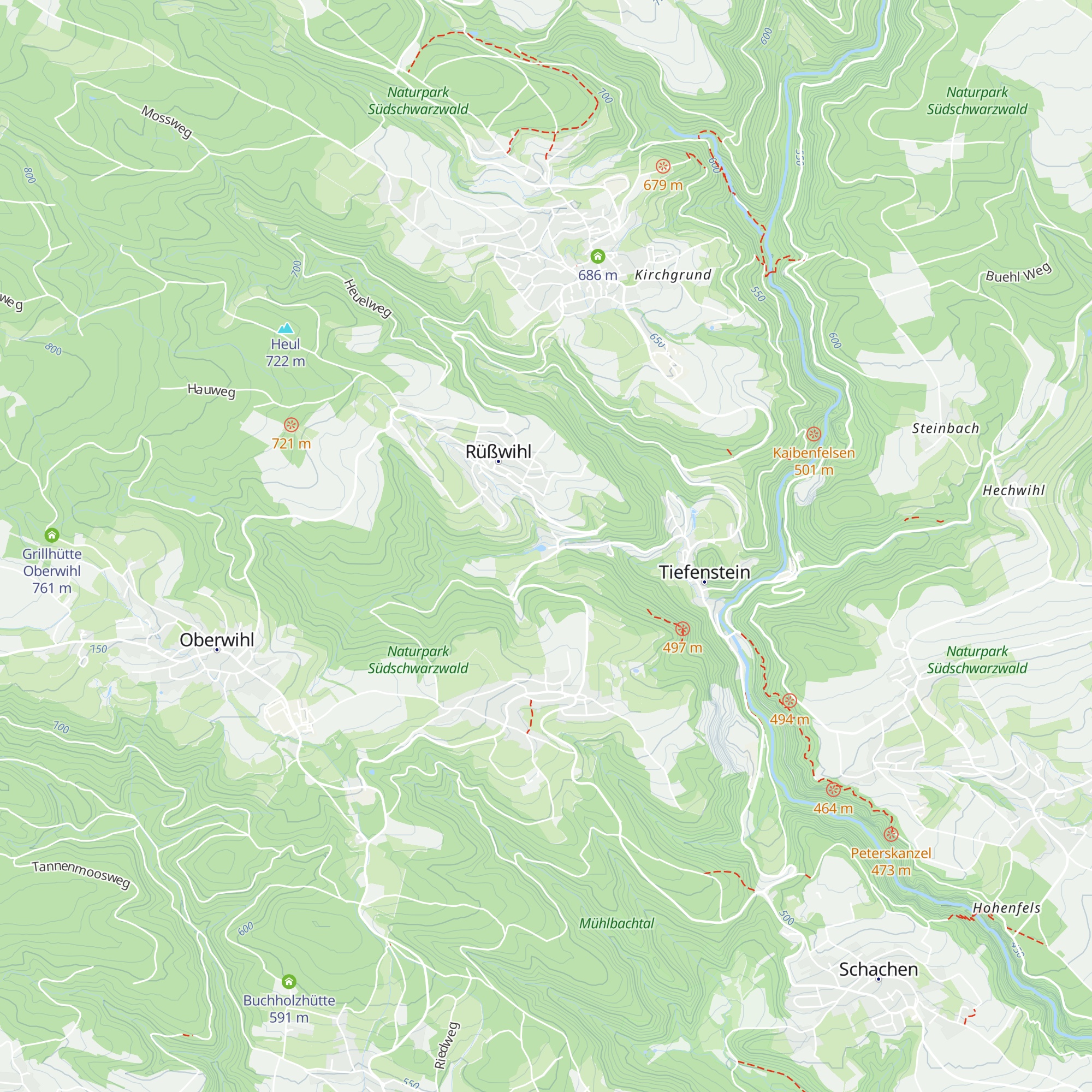Fischerhütte map