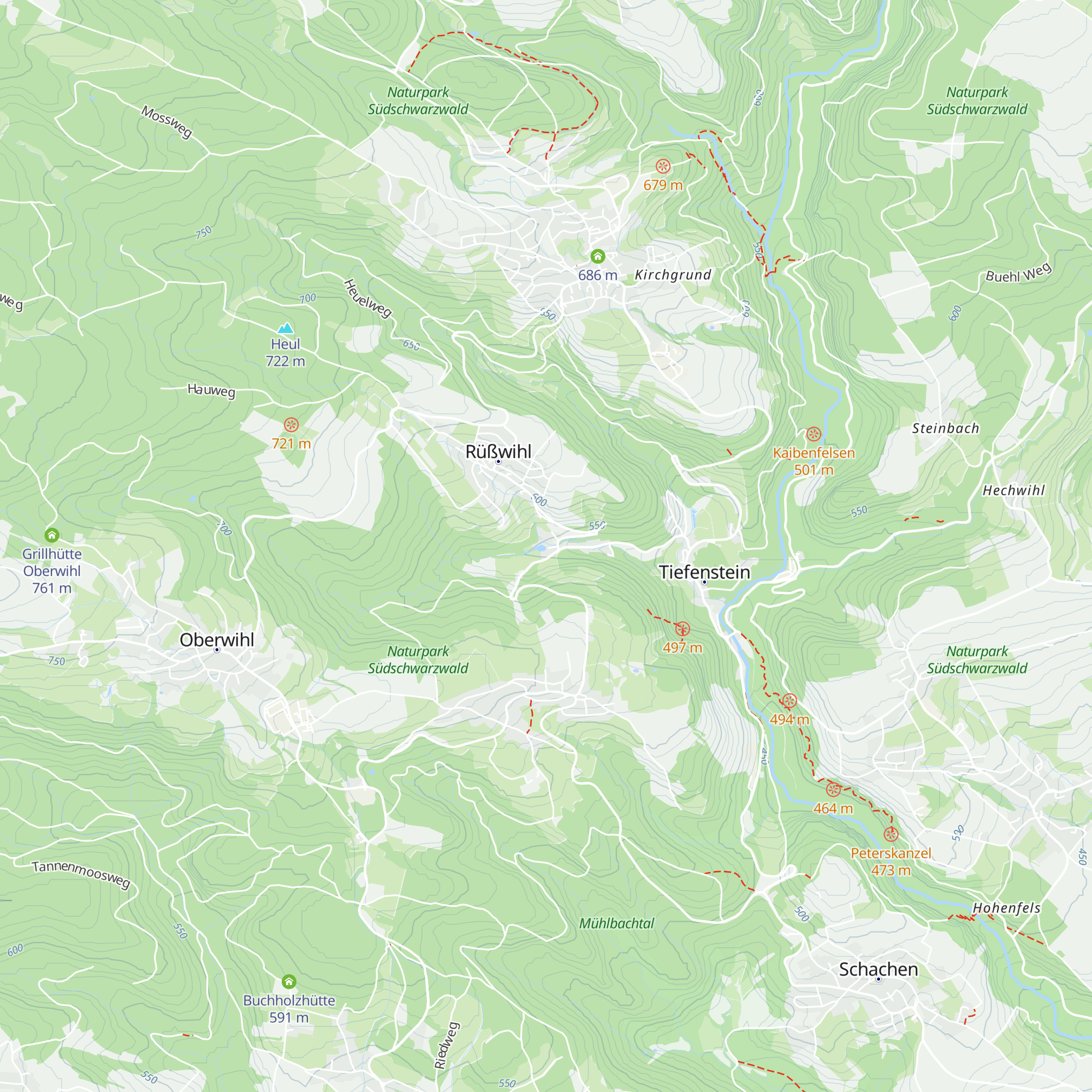 Fischerhütte map