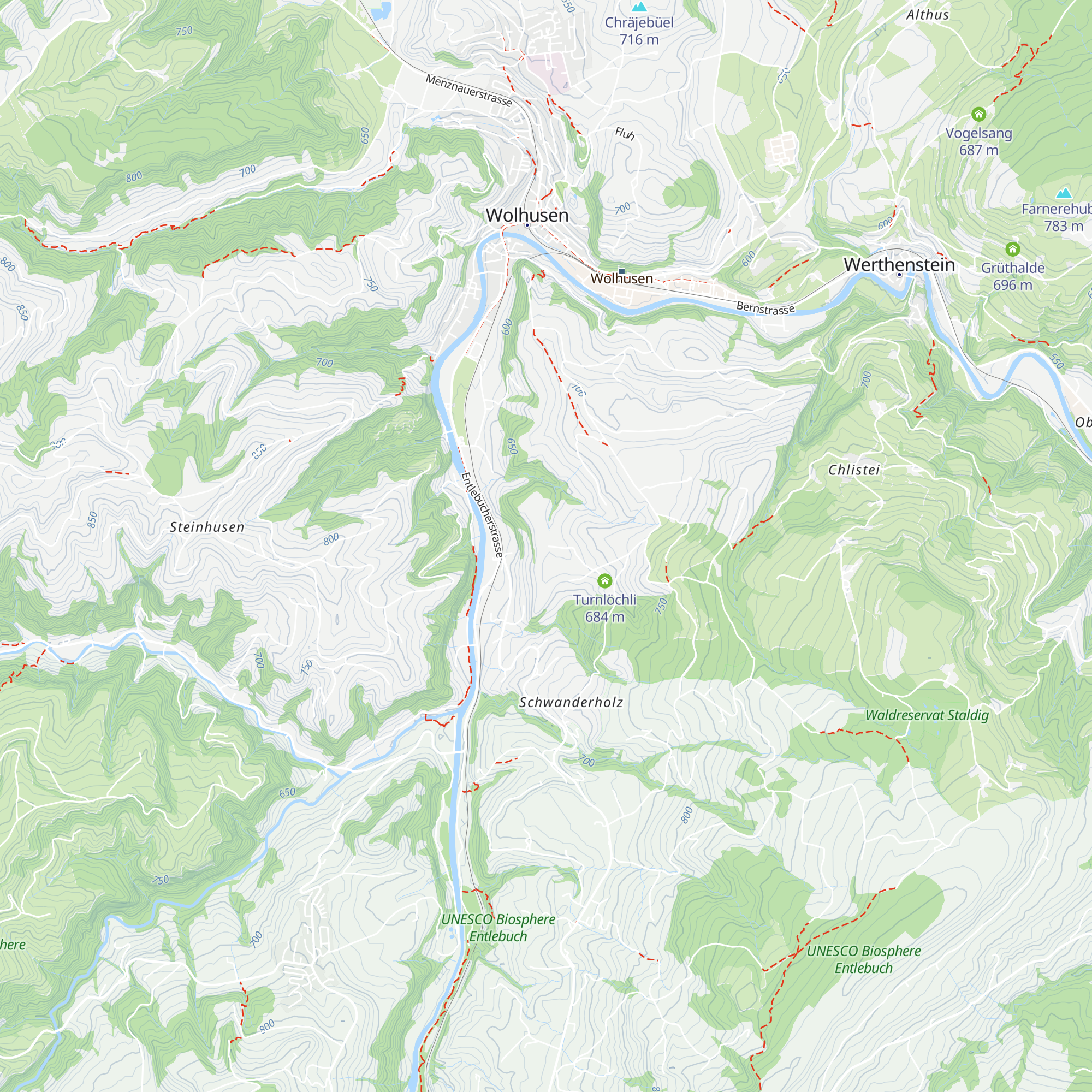 Unterturm map