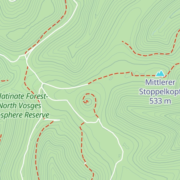 Map of Hermanns-Hütte