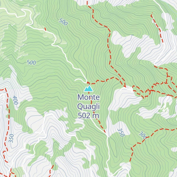 Map of Monte Quagli