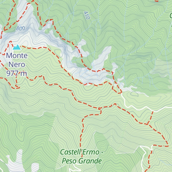 Map of Monte Pendino