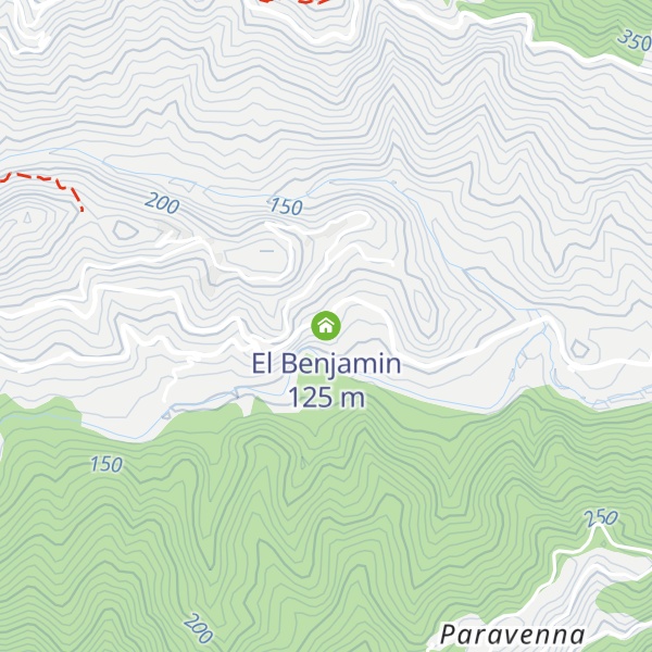 Map of El Benjamin