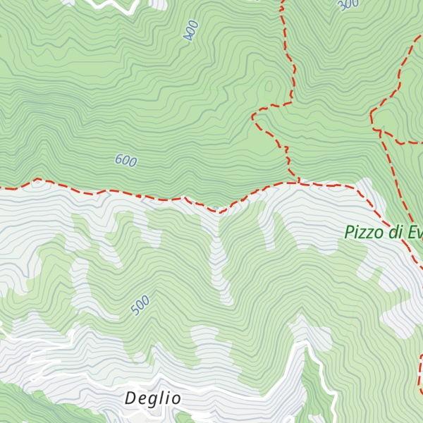 Map of Monte Aguzzo