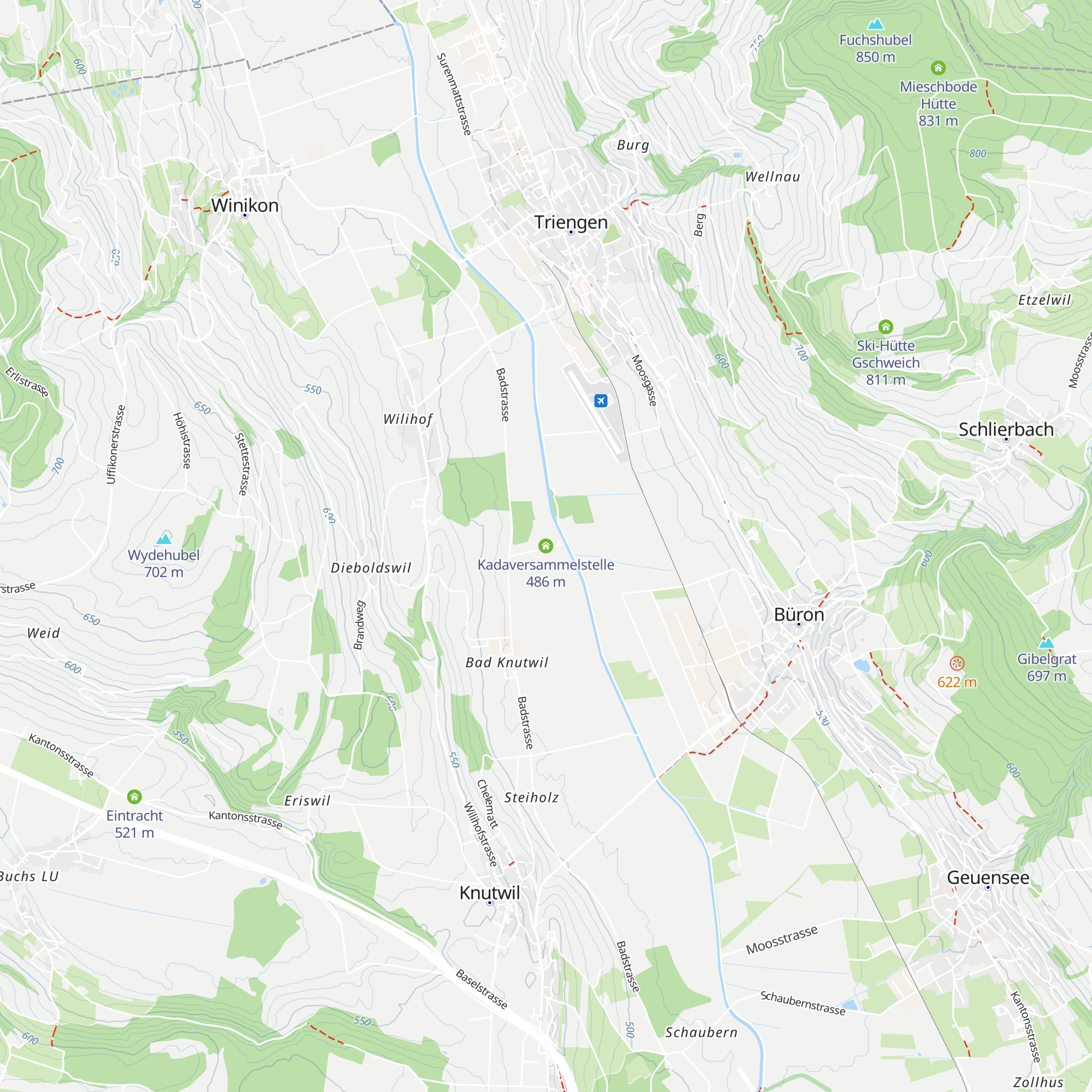 Kadaversammelstelle map