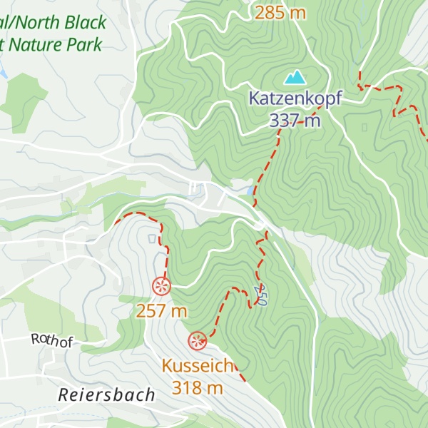 Map of Brünnelhütte